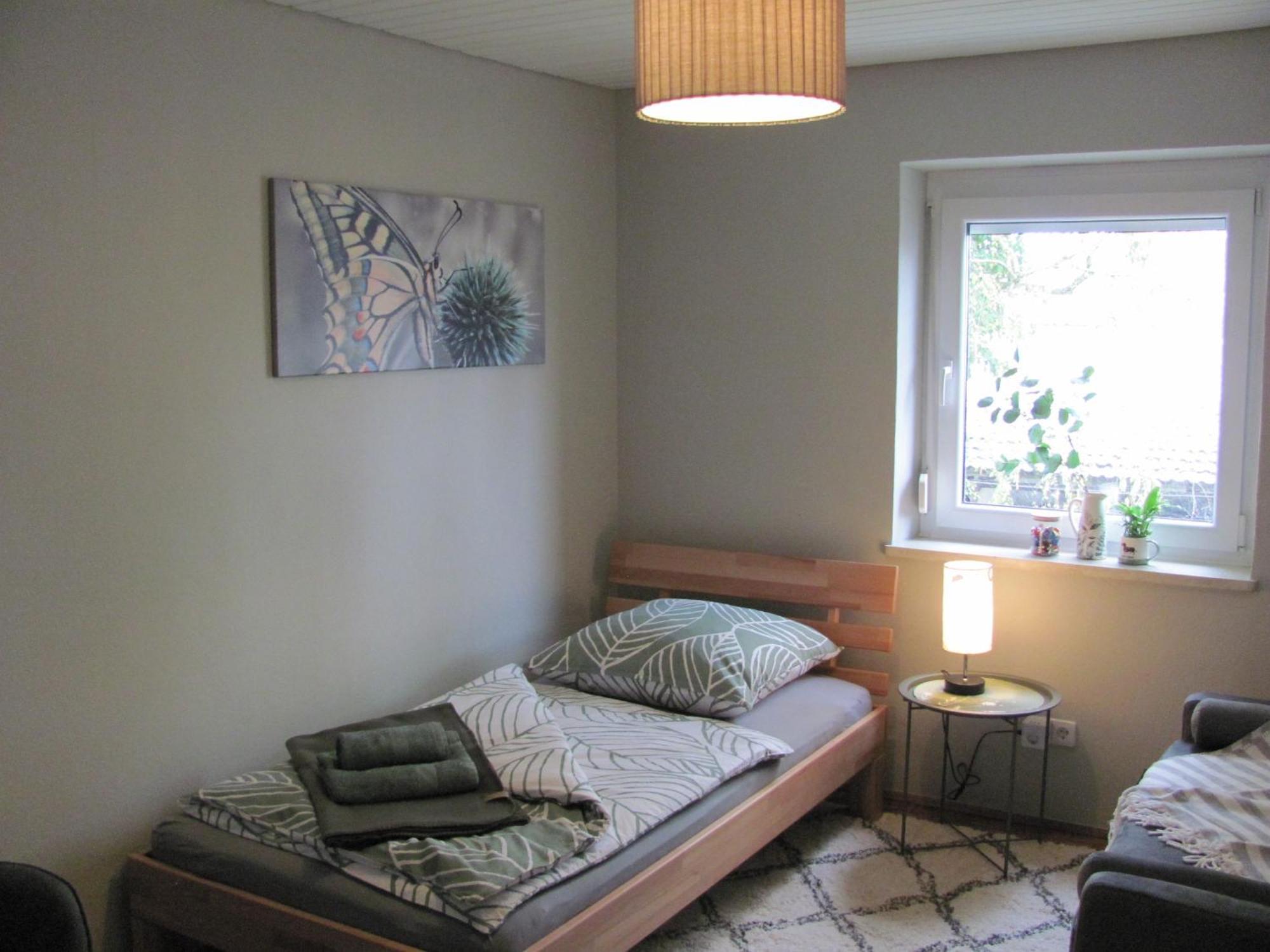#3 Gemuetliches Ruhiges Zimmer Gartenblick, Gemeinschaftsbad W-Lan Airport Nah Gelegen Mit Late Night Check In Haus Nr 9,5 Trunkelsberg Екстер'єр фото